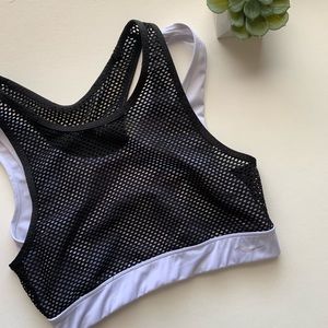 Mesh Sports Bra